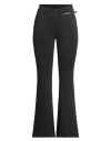 Courrèges Woman Pants Black Size 8 Viscose, Elastane In Black