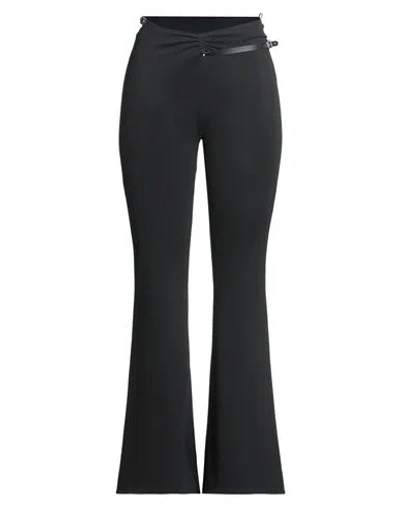 Courrèges Woman Pants Black Size 8 Viscose, Elastane