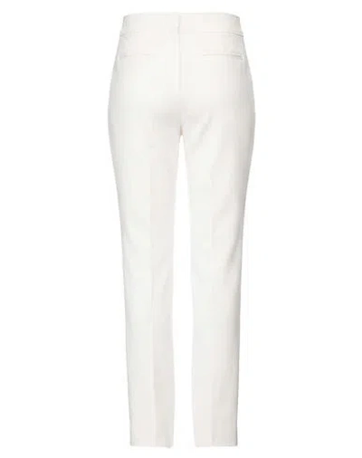 Courrèges Woman Pants Cream Size 4 Polyester, Wool, Polyamide, Lyocell In White