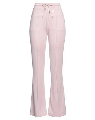Courrèges Courreges Woman Pants Pink Size L Polyester In Pink