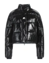 Courrèges Courreges Women Down Jacket With Logo In Black