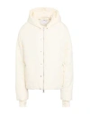 Courrèges Woman Puffer Cream Size M Polyester In White