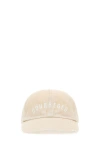 Courrèges Courreges Women Sand Cotton Baseball Cap In Brown