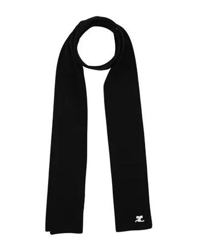 Courrèges Courreges Woman Scarf Black Size - Polyamide, Elastane In Black