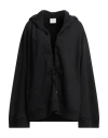 Shop Courrèges Courreges Woman Sweatshirt Black Size M Cotton