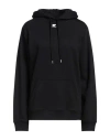 Courrèges Courreges Woman Sweatshirt Black Size S Cotton In Black