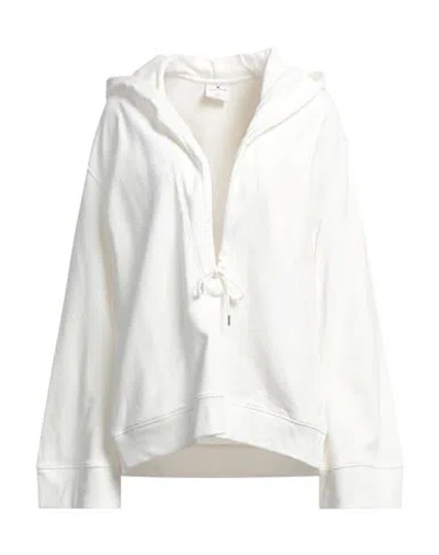 Courrèges Courreges Woman Sweatshirt Ivory Size M Cotton In White