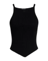 Courrèges Top Blacks And Greys In Black