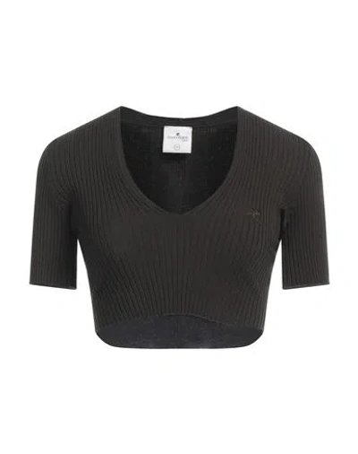 COURRÈGES COURREGES WOMAN TOP DARK GREEN SIZE S VISCOSE, POLYESTER
