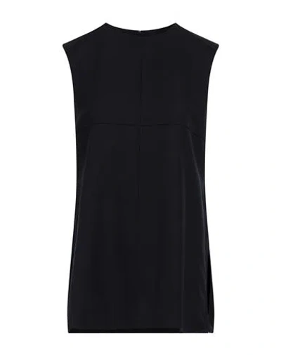 Courrèges Courreges Woman Top Midnight Blue Size 8 Wool