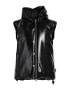 Courrèges Woman Vest Black Size M Viscose, Polyurethane, Elastane In Black