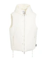 Courrèges Woman Vest Ivory Size M Polyester In White