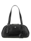 Courrèges Shoulder Bags With Adjustable Strap And Top Handle In Black