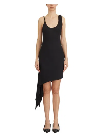 COURRÈGES WOMEN'S ABITO KNOT TECH CREPE