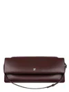 Courrèges Shoulder Bag Cuff Design Adjustable Strap In Burgundy
