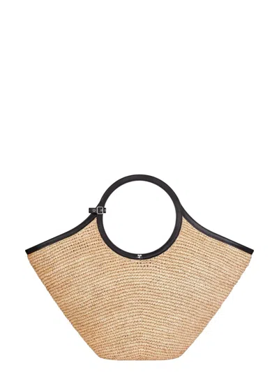 Courrèges Women's Bag Maxy Holy Raphia