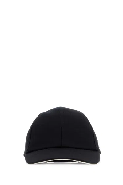 Courrèges Courreges Women Black Cotton Baseball Cap In Gray