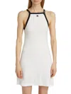 Courrèges Buckle Contrast Short Dress