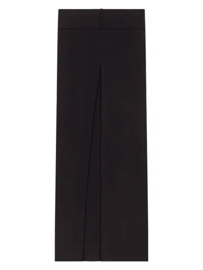 Courrèges Women's Comfortable Wide-leg Viscose Trousers