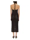 Courrèges Holistic Sheer Cotton Midi Dress