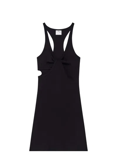 COURRÈGES WOMEN'S DRESS TWIST 90'S RIB