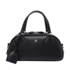 Courrèges Courreges Pre Friday Leather Bowling Bag In Black