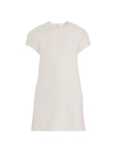 Courrèges Women's Heritage Wool-blend Minidress In Brown