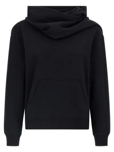 COURRÈGES COURREGES WOMEN HOODIE AND SCARF