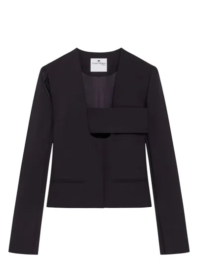 COURRÈGES WOMEN'S JACKET INFINITY POLYWOOL