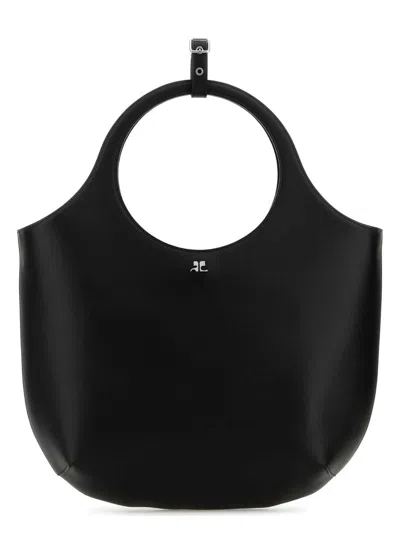 Courrèges Women's Leather Medium Holy Handbag