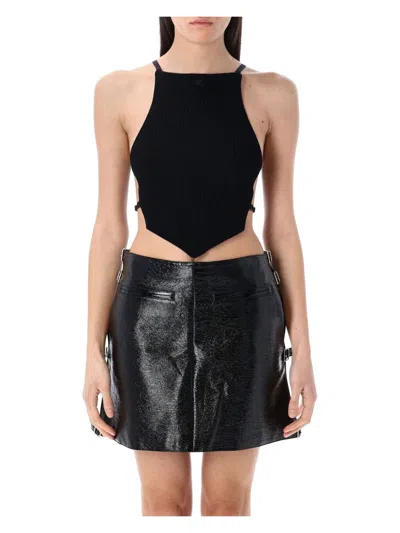 COURRÈGES WOMEN'S LINGERIE DETAIL POINTY TOP