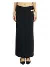 Courrèges Courregès Long Tech Loop Skirt