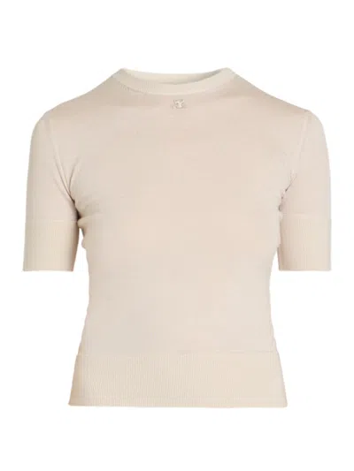 Courrèges Women's Merino Wool Top In Pink