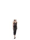 Courrèges Holistic Sheer Cotton Midi Dress