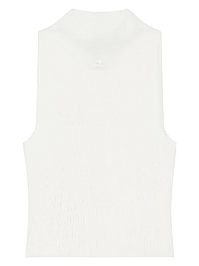 Courrèges Women's Mockneck T Shirt