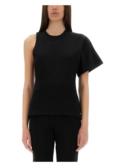 Courrèges Women's Oneshoulder Tshirt