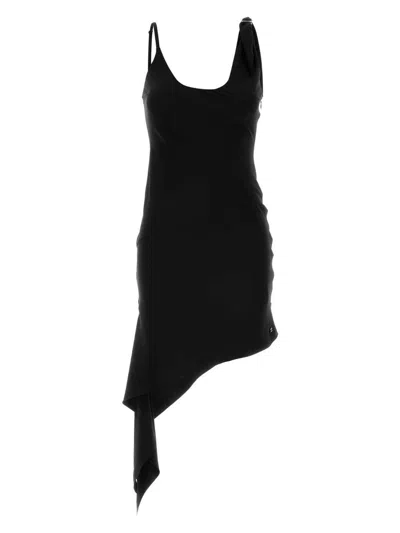 COURRÈGES WOMEN'S POLYESTER MINI DRESS