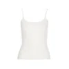Courrèges Courreges Women Reedition Rib Knit Tank Top In White