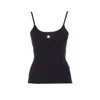 Courrèges Courreges Women Reedition Tank Top In Black