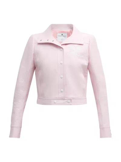 Courrèges Jackets And Vests In Pink