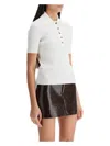 Courrèges Short-sleeved Ribbed Polo