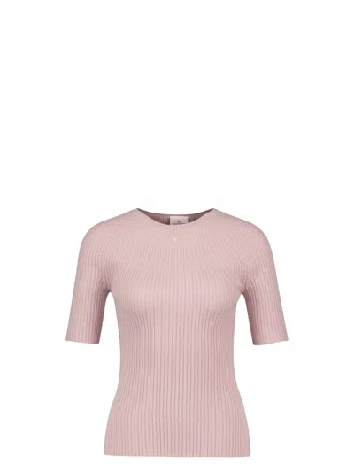 COURRÈGES WOMEN'S SOLAR SS SWEATER