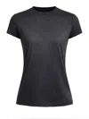 Courrèges Black Solarized Oversized T-shirt In Black