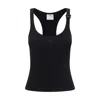 Courrèges Holistic Buckle 90s Tank Top In Black