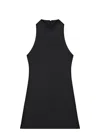 Courrèges Twisted Design Sleeveless Top In Soft Cotton