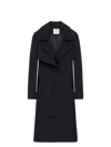 Courrèges Twist Wrap Cotton Trench Coat