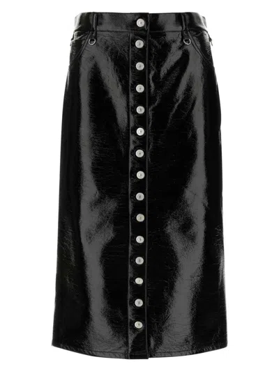 COURRÈGES WOMEN'S VINYL SKIRT