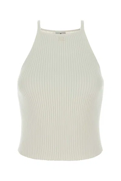 Courrèges Courreges Women White Viscose Blend Tank Top