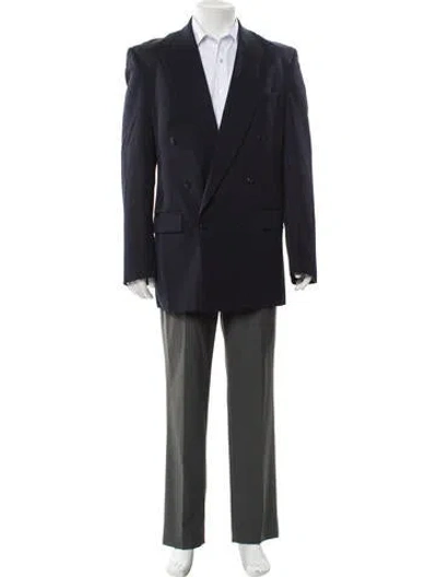 Pre-owned Courrèges Wool Blazer In Blue