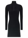 Courrèges Courreges Women Wool Knit Dress In Black